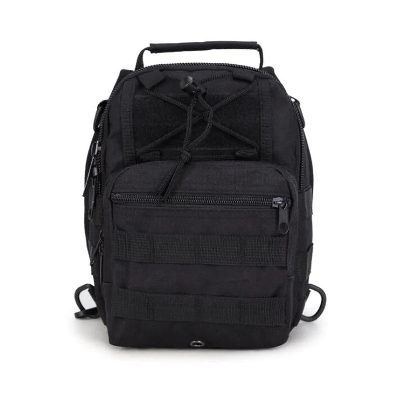 Mens Tactical Sling Shoulder Travel Backpack