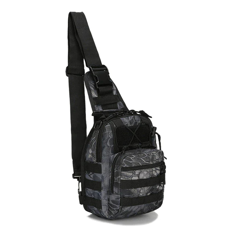 Mens Tactical Sling Shoulder Travel Backpack