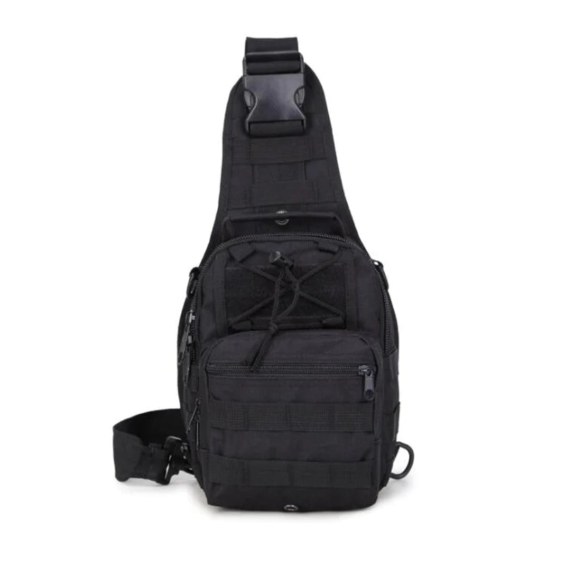 Mens Tactical Sling Shoulder Travel Backpack